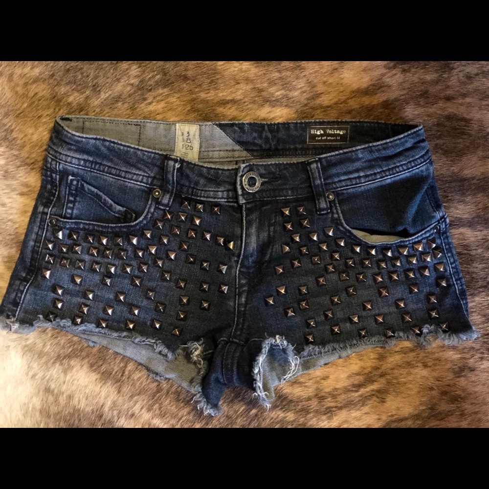 Volcom High Voltage Studded Shorts